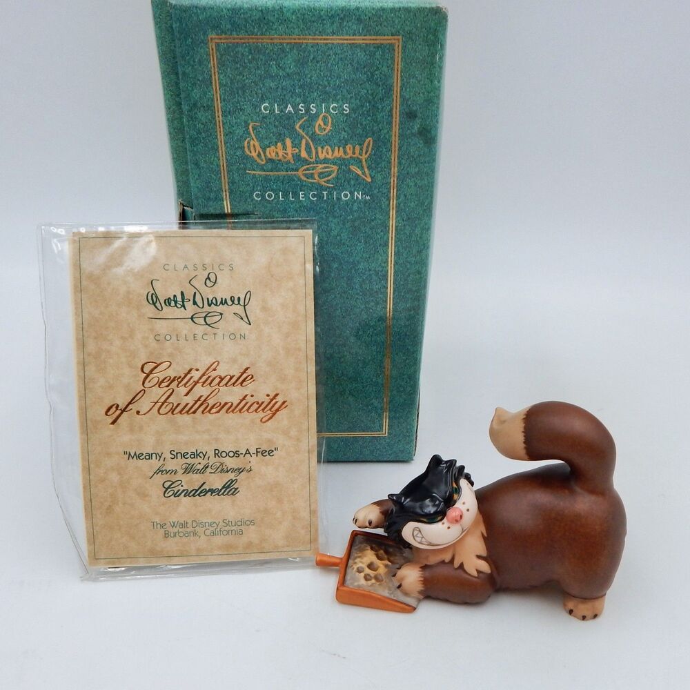 Walt Disney CC Lucifer Figurine “Meany Sneaky Roos-A-Fee” Cinderella Cat